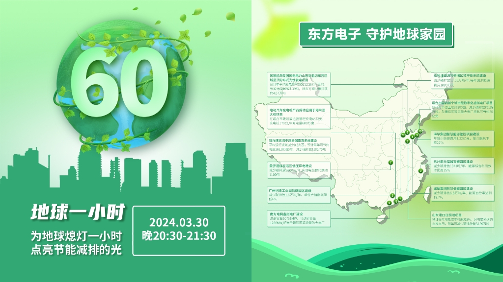 地球一小时｜与jiuyou.com电子一起 点亮节能降碳的光